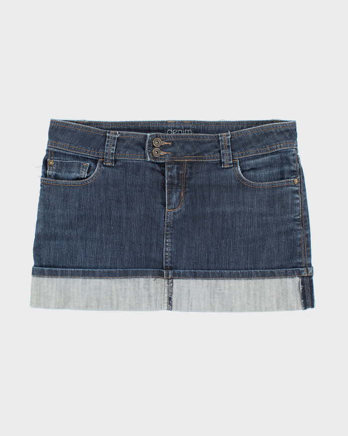 Vintage Y2k 00s Denim Dynamite Denim Mini Skirt - S