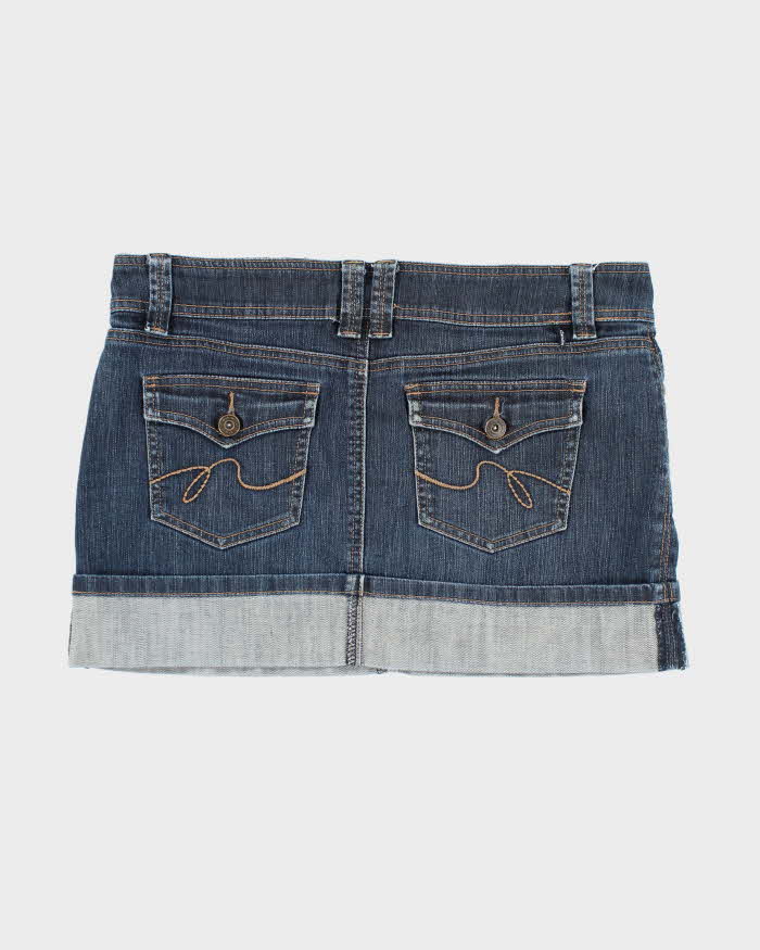 Vintage Y2k 00s Denim Dynamite Denim Mini Skirt - S