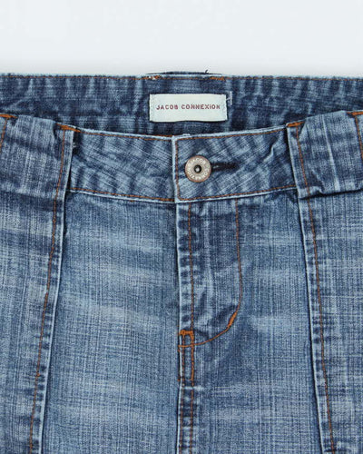 Vintage Y2k 00s Jacob Connexion Denim Mini Skirt - S