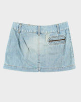 Vintage Y2k 00s American Eagle Outfitters Denim Mini Skirt - M