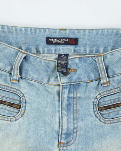 Vintage Y2k 00s American Eagle Outfitters Denim Mini Skirt - M