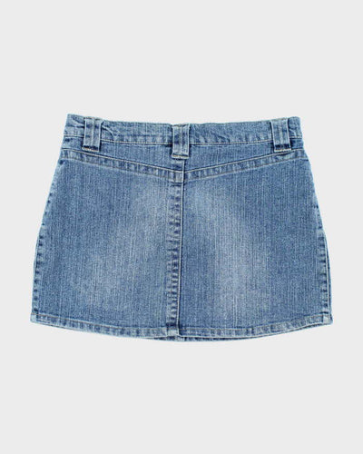 Vintage Y2k 00s 725 Originals Denim Mini Skirt - S
