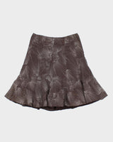 Vintage Y2k 00s Etcetera Sparkly Silk Skirt - S