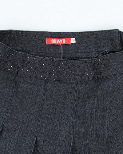 Vintage Y2k 00s Ohayo Pleated Mini Skirt - XS