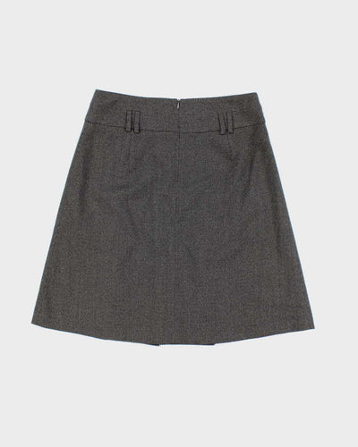 Vintage Y2k 00s Mexx Grey Pleated  Skirt - S