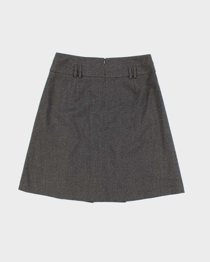 Vintage Y2k 00s Mexx Grey Pleated  Skirt - S