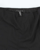 Vintage Y2k 00s Pleated Mesh Underlay Mini Skirt - S