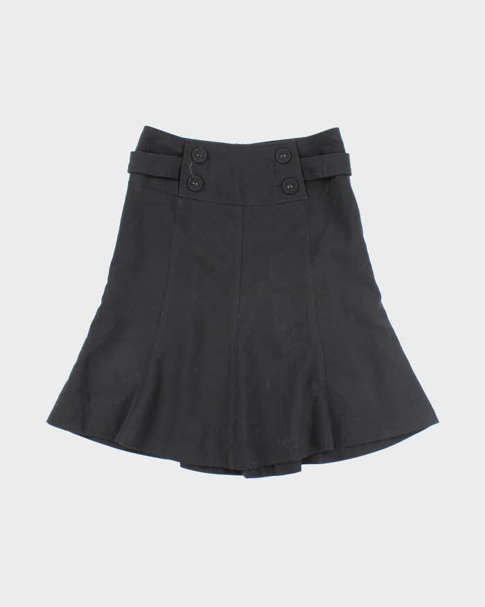 Vintage Y2k 00s Smart Set Black Skirt - XS