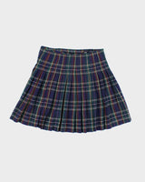 Vintage 90s Boy London Checked Buckle Mini Skirt - XS