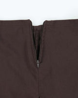 Vintage 90s L'unik Brown Mini Skirt - XS