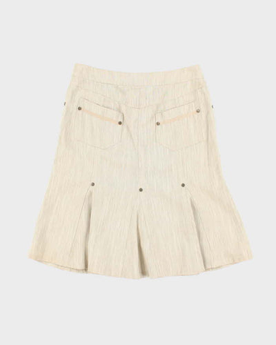 Vintage Y2k 00s Mexx Linen Blend Skirt - S