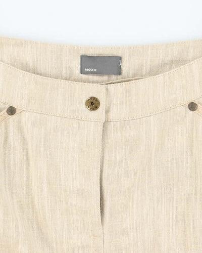 Vintage Y2k 00s Mexx Linen Blend Skirt - S