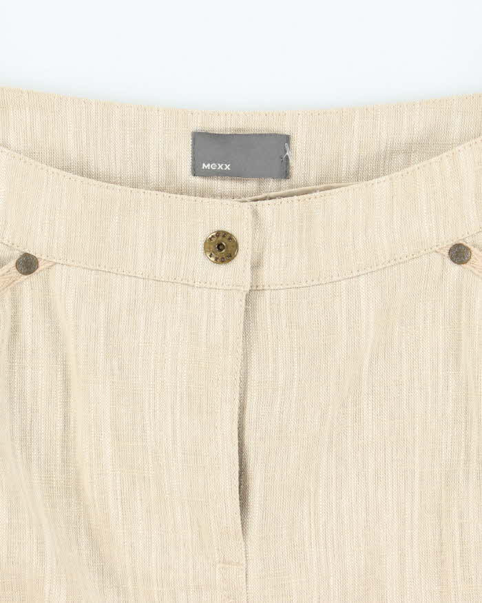 Vintage Y2k 00s Mexx Linen Blend Skirt - S