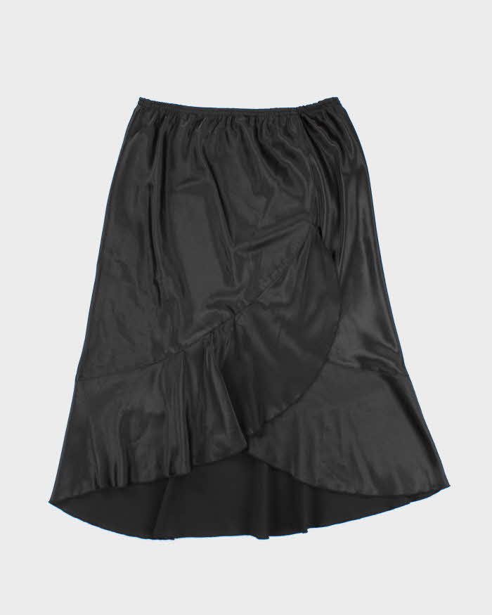 Vintage 90s Jessica Satin Skirt - S