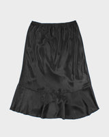 Vintage 90s Jessica Satin Skirt - S