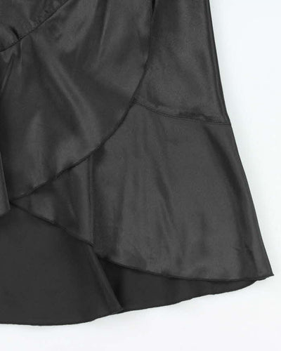Vintage 90s Jessica Satin Skirt - S