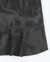 Vintage 90s Jessica Satin Skirt - S