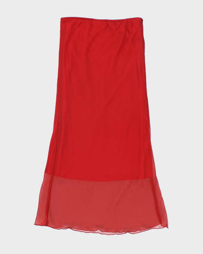 Vintage 90s Beechers Brook x Fairweather Mesh Skirt - XS