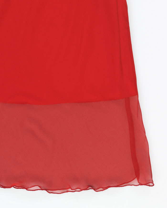 Vintage 90s Beechers Brook x Fairweather Mesh Skirt - XS