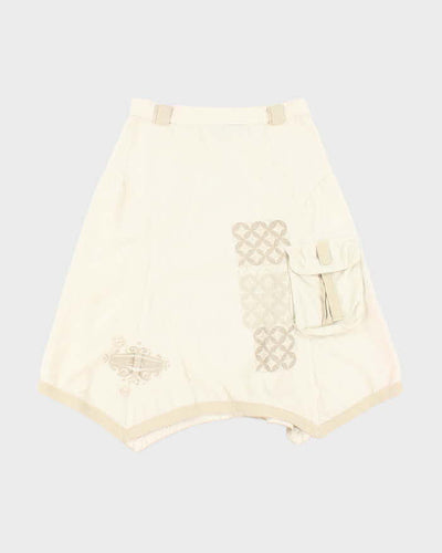 Vintage Y2k 00s Staff Lightweight Corduroy Skirt - S