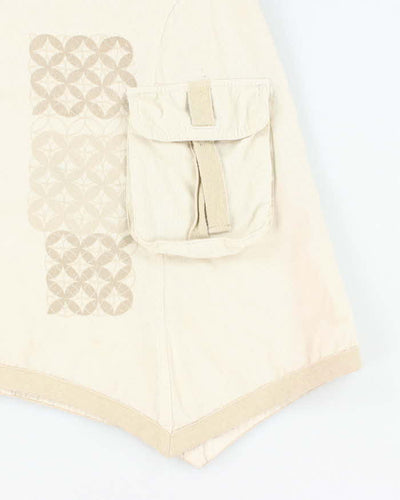 Vintage Y2k 00s Staff Lightweight Corduroy Skirt - S