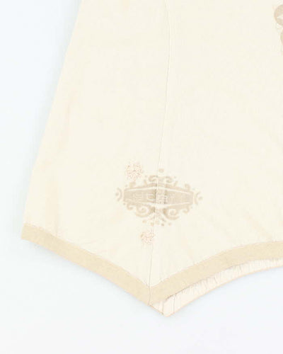 Vintage Y2k 00s Staff Lightweight Corduroy Skirt - S