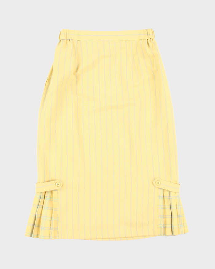 Vintage Veeko Striped Midi Skirt - XS