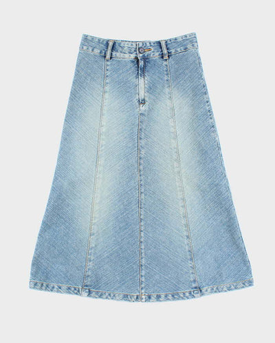 Vintage 90s Karen Denim Skirt - XS