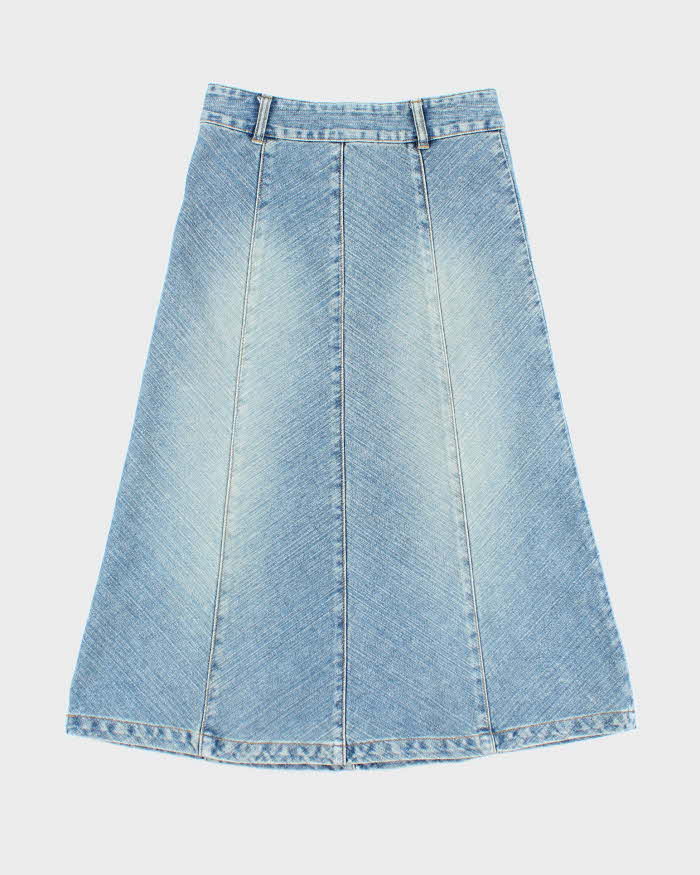 Vintage 90s Karen Denim Skirt - XS