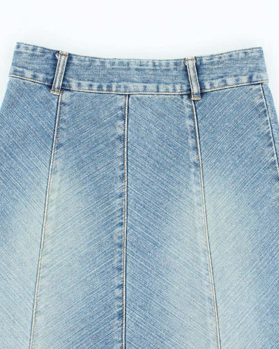 Vintage 90s Karen Denim Skirt - XS