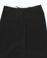 Vintage 90s Pelican Cove Lace-Up Maxi Skirt - S