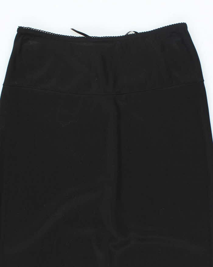 Vintage 90s Pelican Cove Lace-Up Maxi Skirt - S