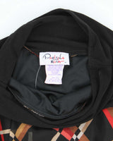 Vintage Parisian Moda Handkerchief Hem Skirt - S