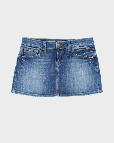 Vintage Y2k 00s Mavi Denim Mini Skirt - S