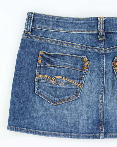 Vintage Y2k 00s Mavi Denim Mini Skirt - S