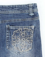 Vintage Y2k 00s Chica Booti Denim Mini Skirt - M