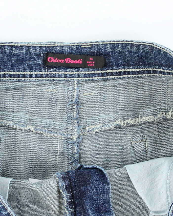 Vintage Y2k 00s Chica Booti Denim Mini Skirt - M