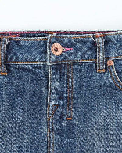 Vintage Y2k 00s Volcom Denim Mini Skirt - XS