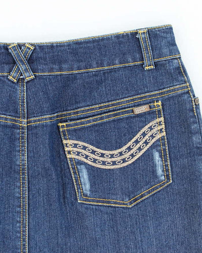 Vintage Y2k 00s Point Zero Denim Skirt - S