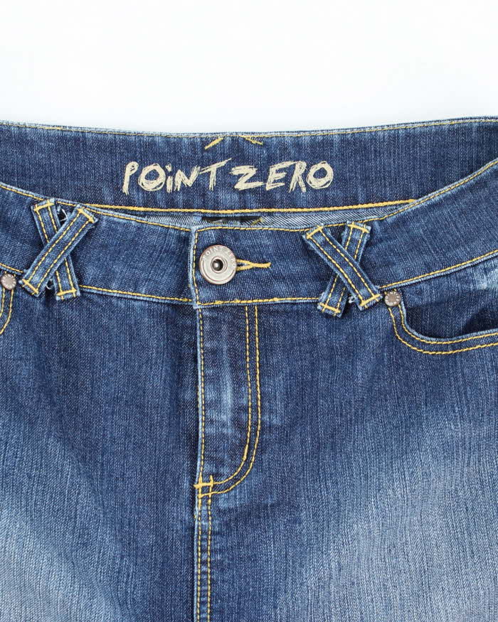 Vintage Y2k 00s Point Zero Denim Skirt - S