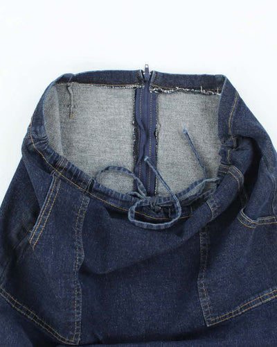 Vintage Y2k 00s Twog Denim Skirt - S