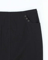 Vintage 90s Girdear Popper Skirt - S