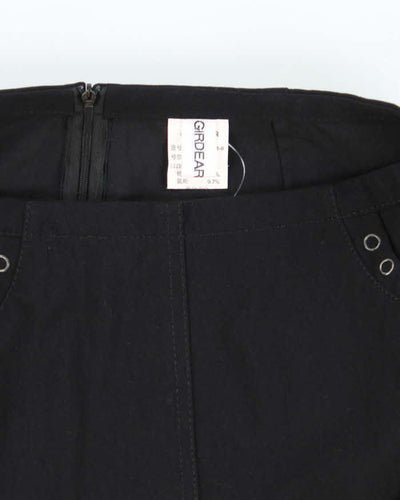 Vintage 90s Girdear Popper Skirt - S
