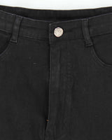 Vintage Y2k 00s Blue Max Jeans Embroidered Denim Skirt - XS