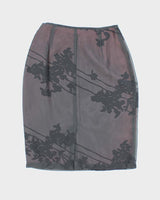Vintage 00s Esprit Floral Skirt - XS