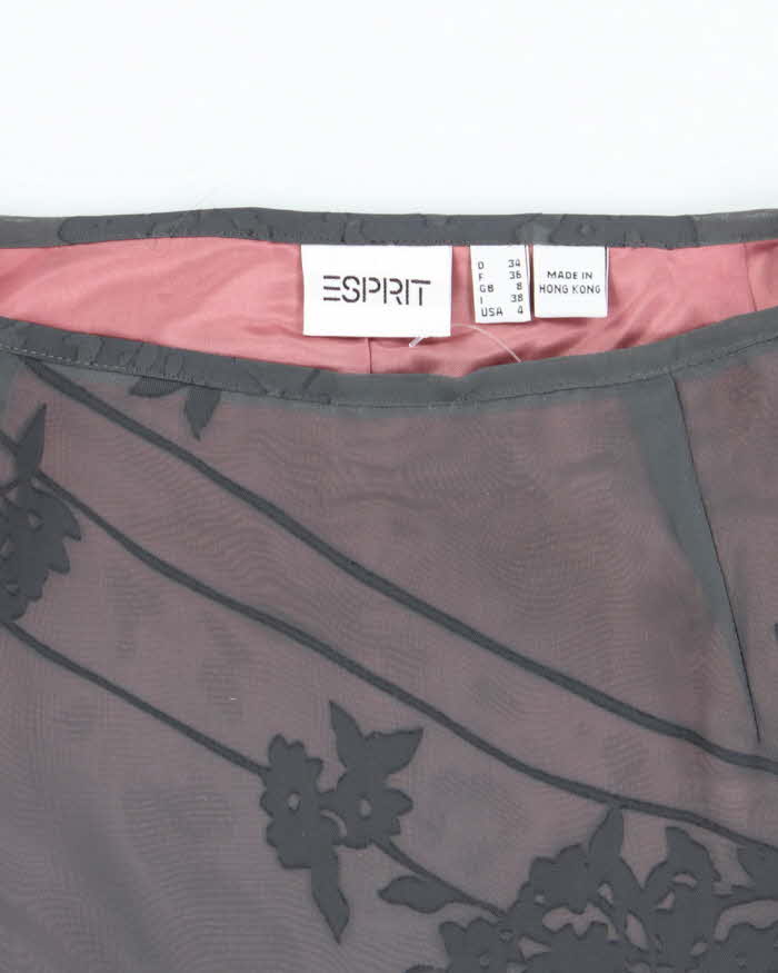 Vintage 00s Esprit Floral Skirt - XS