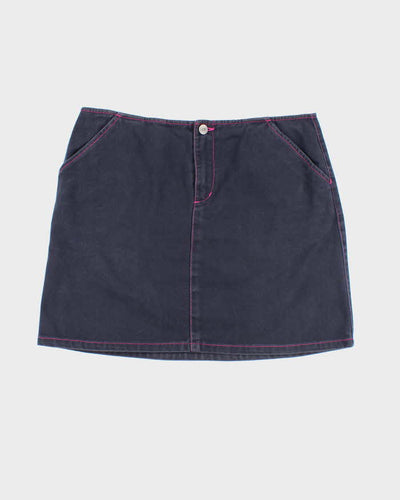 Vintage Y2k 00s British India Denim Skirt - S
