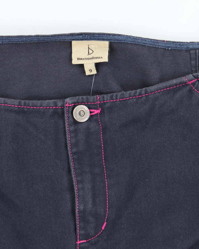 Vintage Y2k 00s British India Denim Skirt - S