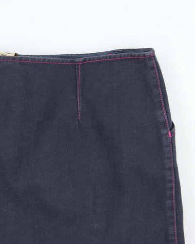 Vintage Y2k 00s British India Denim Skirt - S