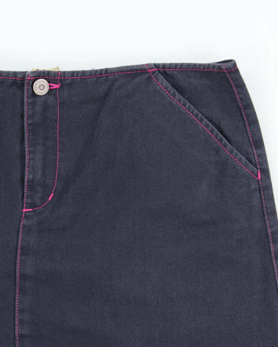 Vintage Y2k 00s British India Denim Skirt - S